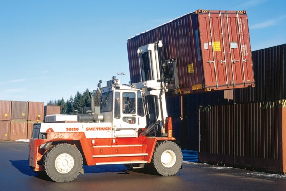 SVETRUCK forklifts are suitable for port-, terminal- and stevedoring companies.