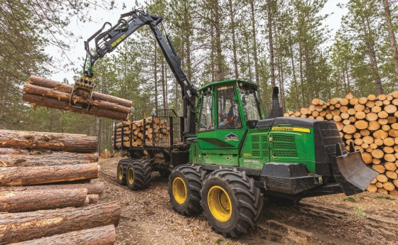 Forest machinery – JOHN DEERE forwarder 1210G