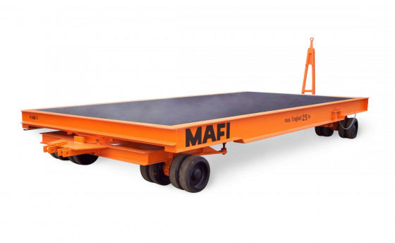 MAFI ritininė platforma sunkiems kroviniams gabenti.