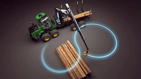 JOHN DEERE Intelligent Boom Control is taking the use of forest machines to a completely new level. 