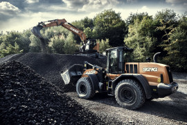 CASE G-Series wheel loaders.