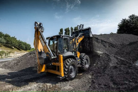 CASE 695SV backhoe loaders – powerful performance and exceptional economy. 