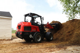 MLA series MANITOU articulated loaders.