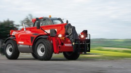 MT series MANITOU telehandlers are specially designed for the construction sector. 