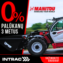 SPECIALUS PASIŪLYMAS POPULIARIAUSIEMS MANITOU MODELIAMS!