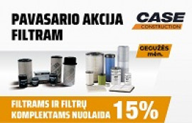 Pavasario akcija CASE filtrams! Pasiūlymas galioja iki 2023 m. birželio 30 d.