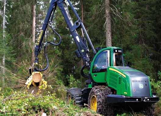 JOHN DEERE miško technika – medkirtė 1170G 