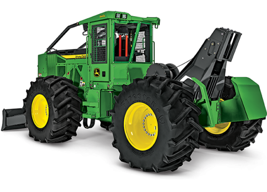 JOHN DEERE forest machinery – cable skidders.