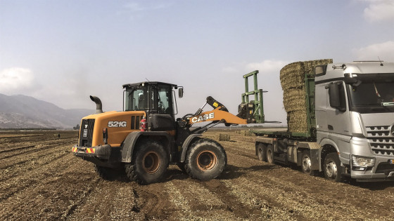 CASE G-Series wheel loader – productivity and fuel efficiency.