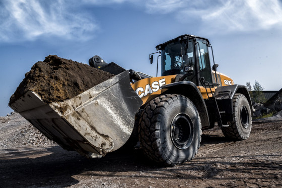 CASE G-Series wheel loaders delivering high level of operator comfort.