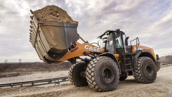 CASE G-Series wheel loader.