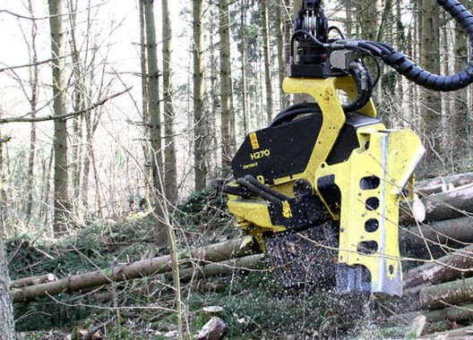 JOHN DEERE H270 Series II harvesting head 