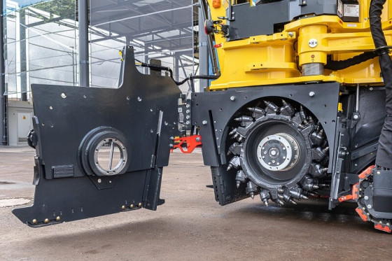 BOMAG cold planers drum.