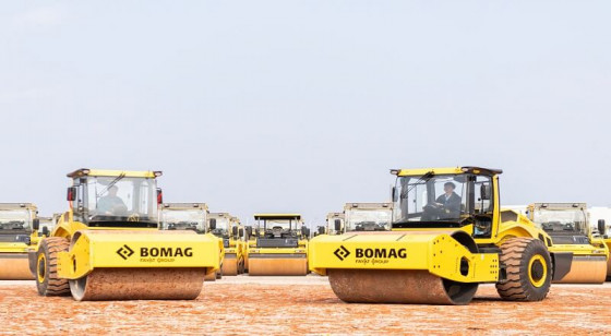 BOMAG Single drum rollers 