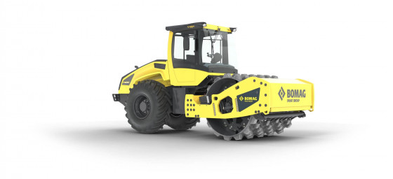 BOMAG Single drum roller for efficient work