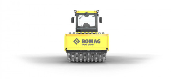 BOMAG Single drum roller (front)