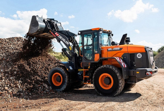 DEVELON Wheel Loaders.