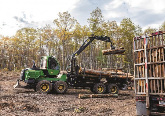 Forest machinery – JOHN DEERE forwarder 1510G