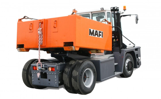 MAFI ballast weight for terminal tractors.