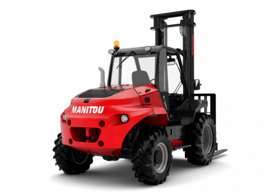 M series MANITOU all-terrain forklifts.