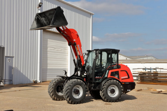 MLA series MANITOU articulated loader will make the daily work on your farm easier. 