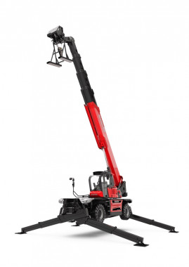 MANITOU MRT series telehandler incredibly versatile.