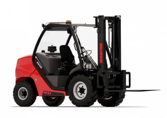 MSI series MANITOU forklift truck offer a number of advantageous features. 