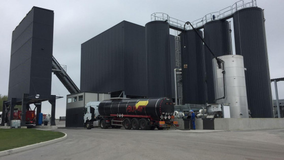 Continuous asphalt plants MARINI-ERMONT.