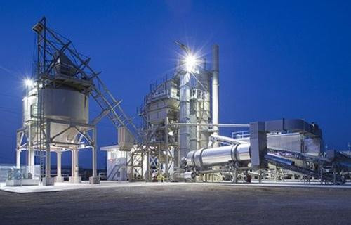 MARINI batch mix asphalt plants.