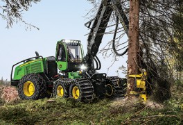 JOHN DEERE miško technika – 1470G didžiausios medkirtės  