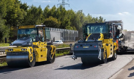 BOMAG Asphalt Rollers for high quality