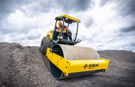 BOMAG – Single drum roller