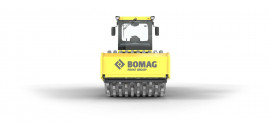 BOMAG Single drum roller (front)