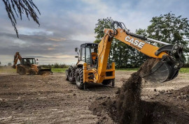 CASE backhoe loaders. 