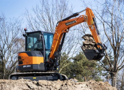 DEVELON Mini Excavator DX55R-7.