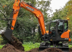 DEVELON Mini Excavator DX85R-7