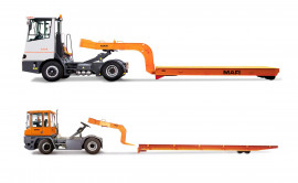 MAFI roll / cargo trailers – transport various goods in ports and industry. 