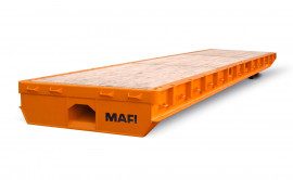 MAFI drawbar trailers for heavy loads of up to 320 tons.