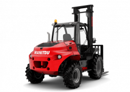 M series MANITOU all-terrain forklifts.