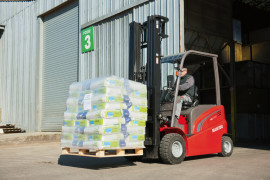 MANITOU ME range of electric forklift trucks are reliable and efficient in all circumstances.
