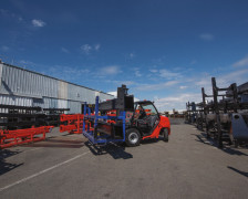 MANITOU MSI series semi-industrial forklift truck is ideal for handling specific loads. 