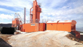 MARINI-ERMONT mobile, transferable and stationary continuous asphalt plants.