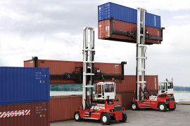 SVETRUCK empty container handlers.