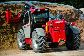 MANITOU MLT serijos teleskopiniai krautuvai.