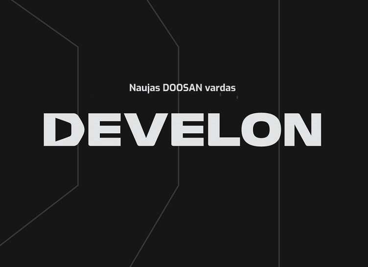 Naujas DOOSAN vardas - DEVELON.