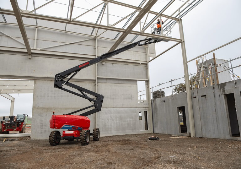 MANITOU elektrinės ATJ E serijos alkūninės kėlimo platformos 